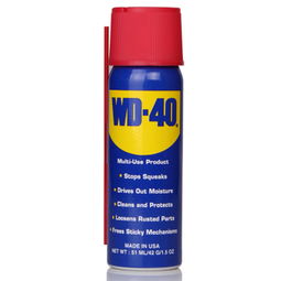 WD 40美国 万能防锈润滑剂 汽车门窗润滑剂 锈敌 除锈剂 50ML润滑油产品图片1